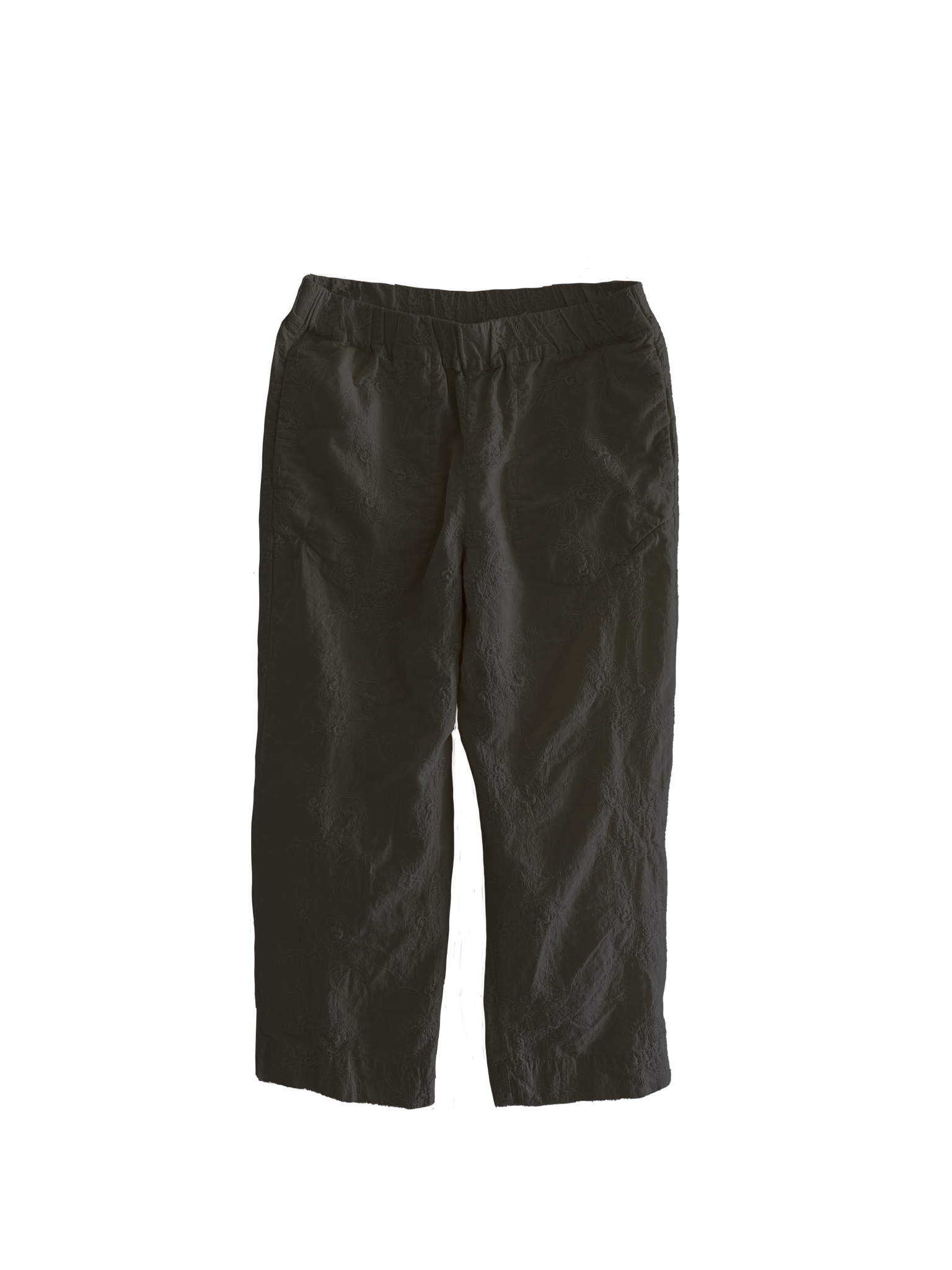 i1767 pantalone tela + ricamo