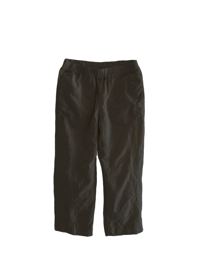 i1767 pantalone tela + ricamo