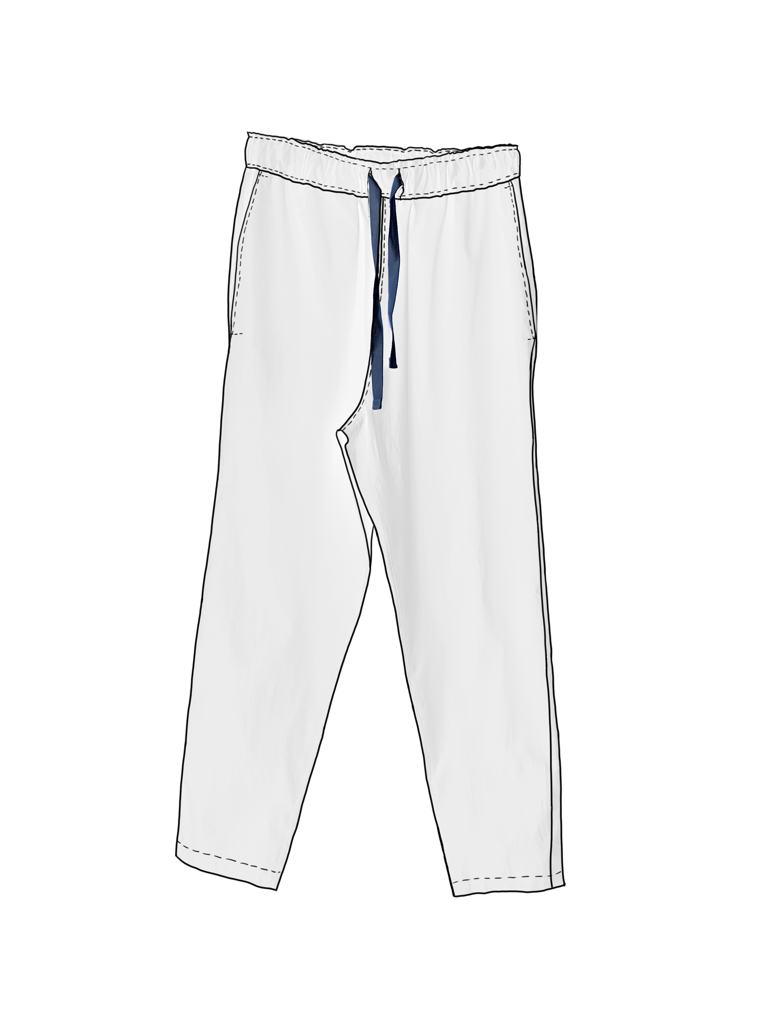 i1784 pantalone popeline light