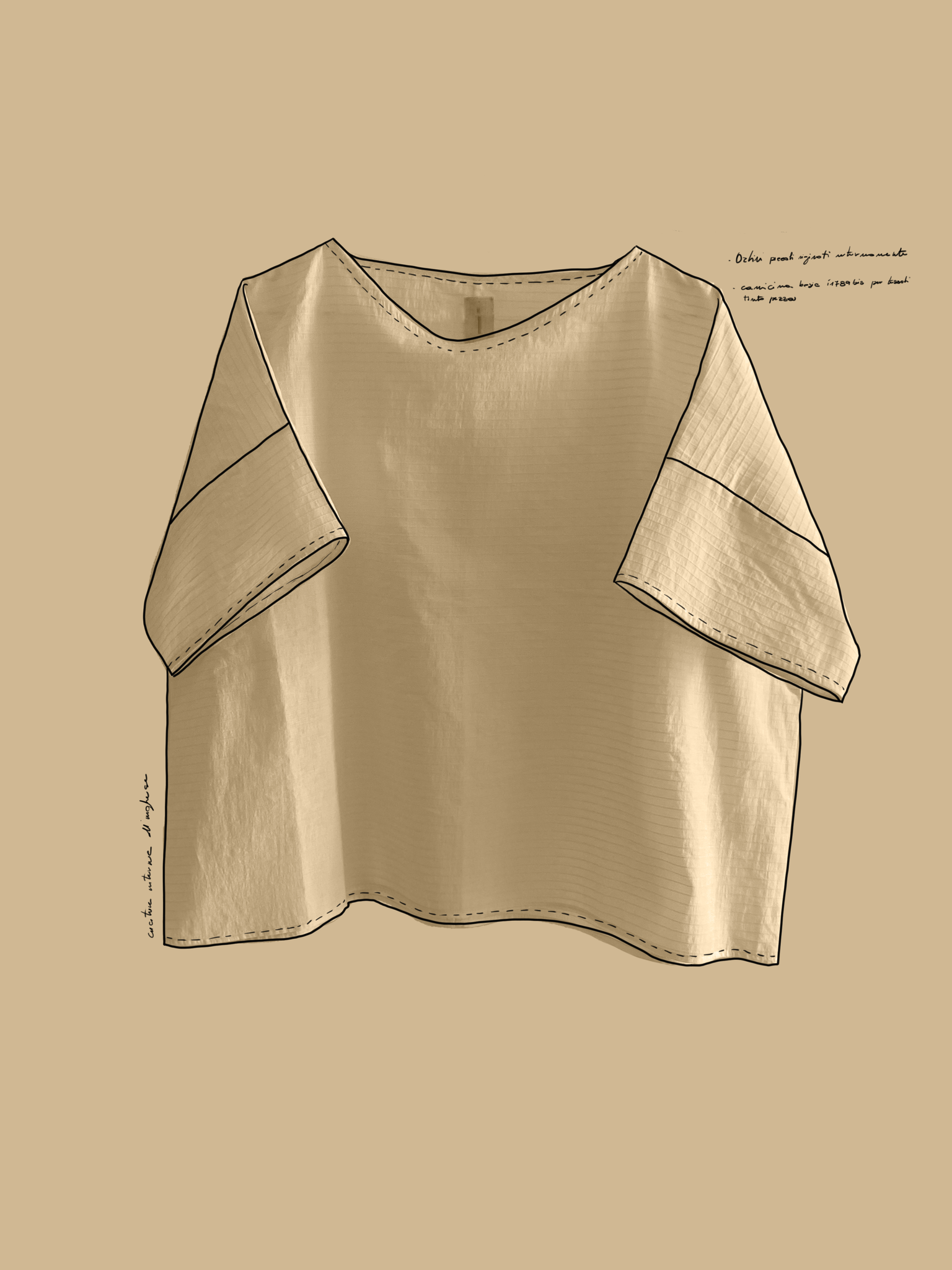 i1789 camicia ramiè