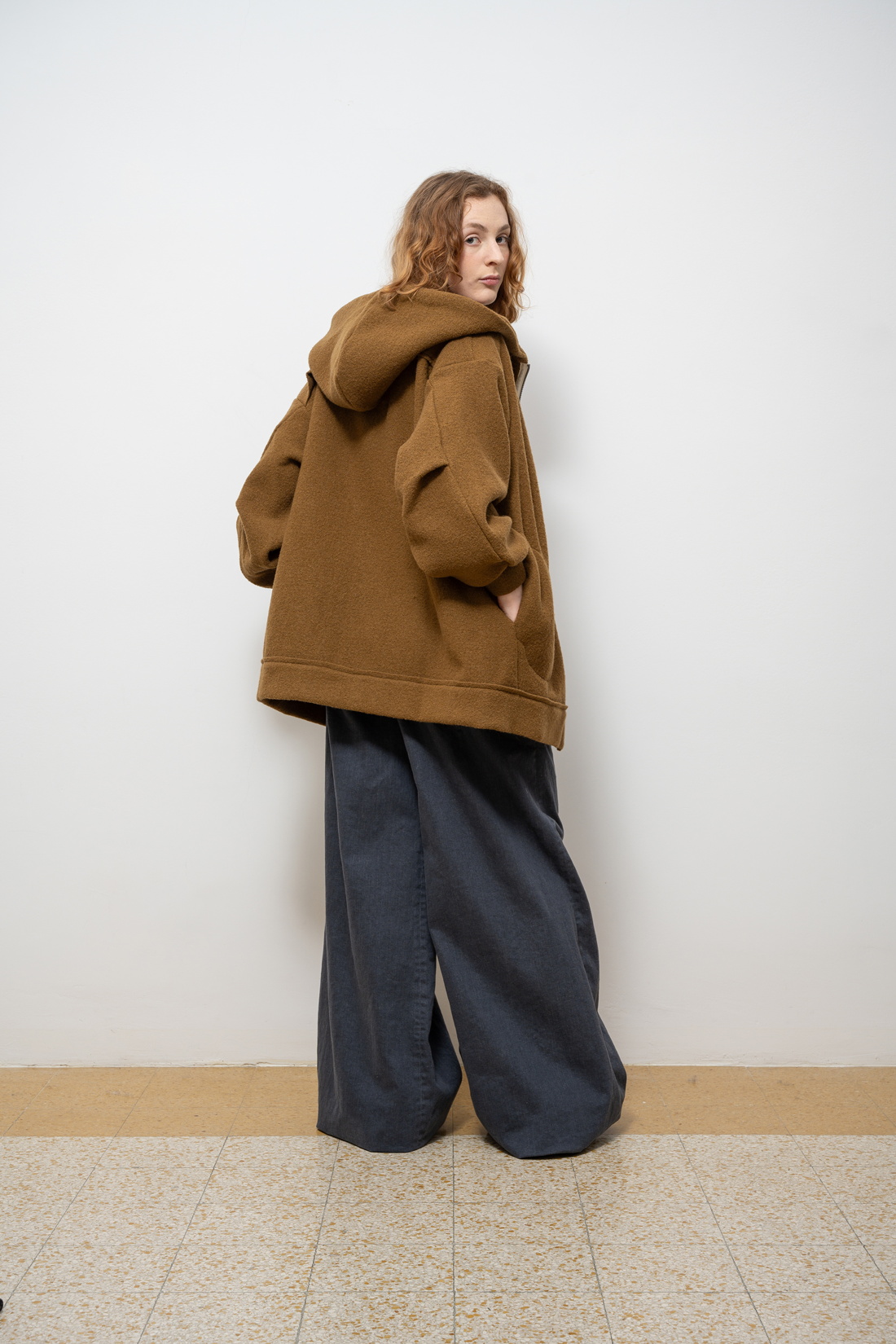 i1897 giacca folk crêpe