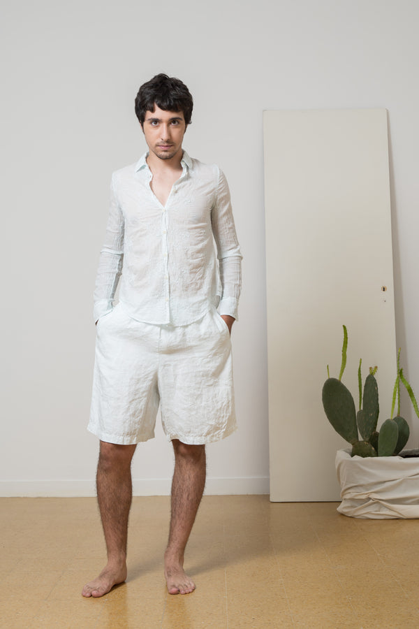 i1788 camicia voile + ricamo