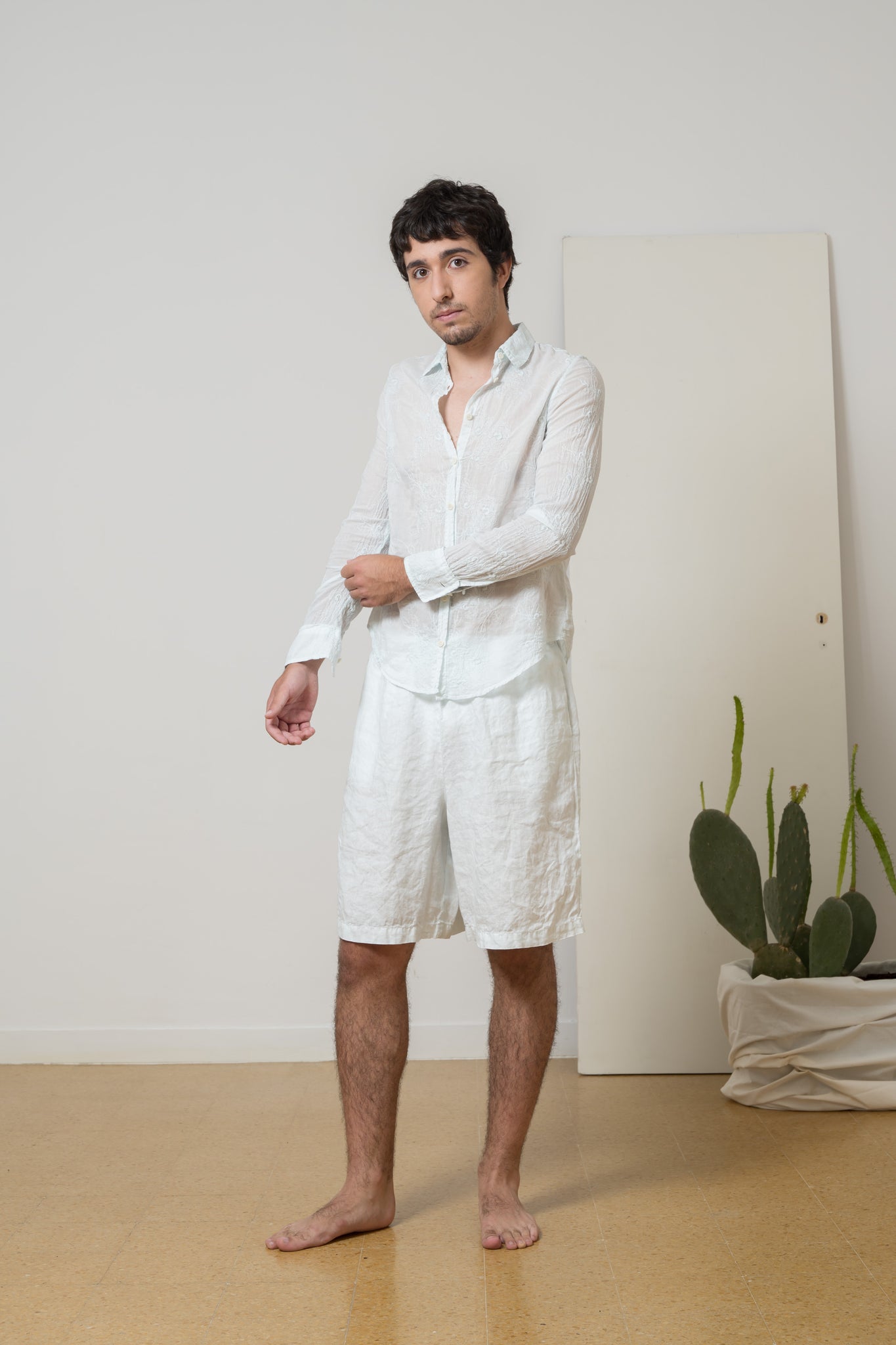 i1788 camicia voile + ricamo