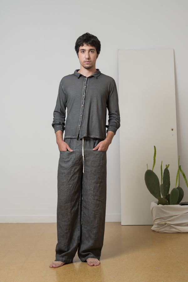 i1764 pantalone canapa f