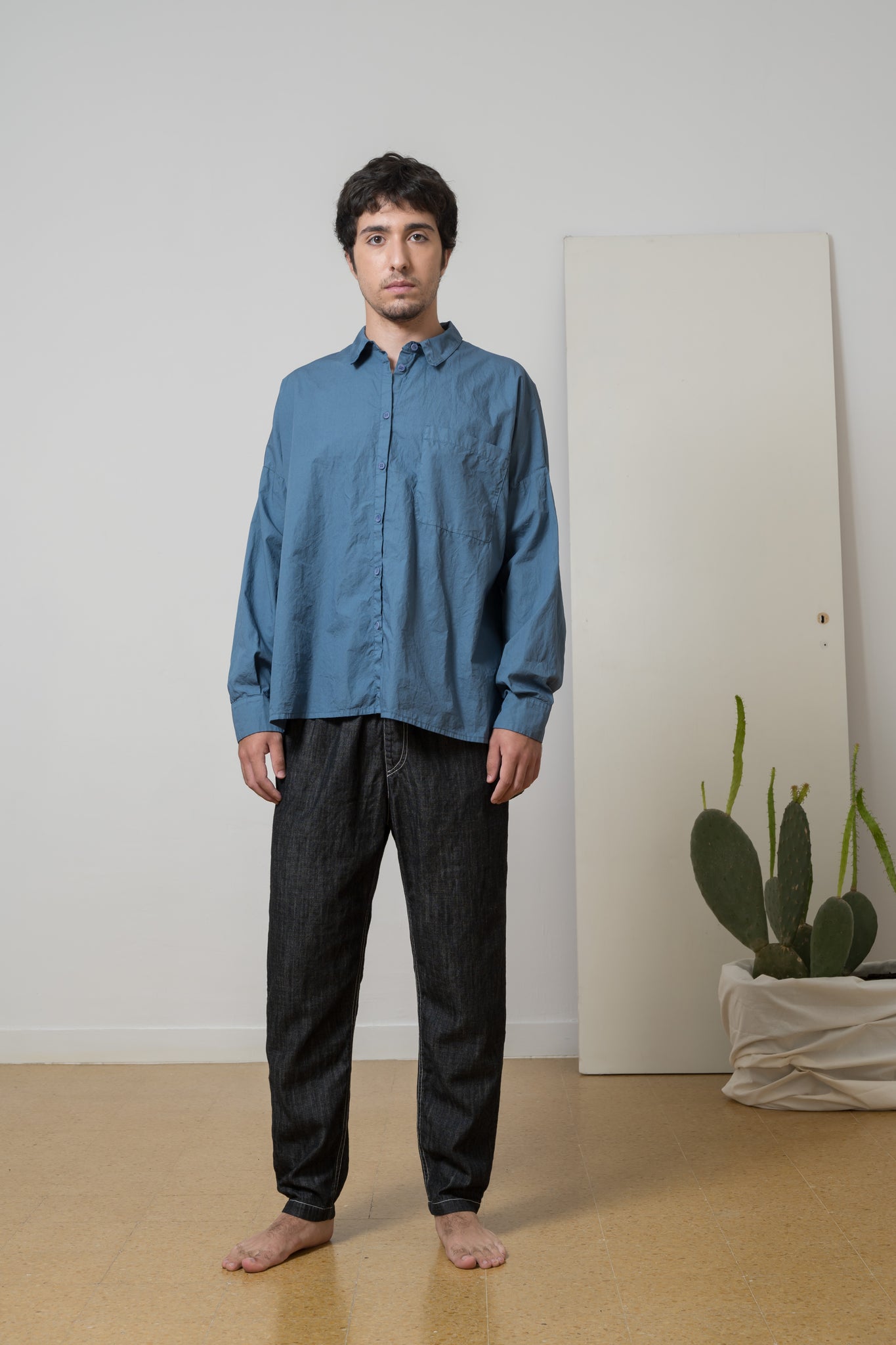 i1791 camicia popeline