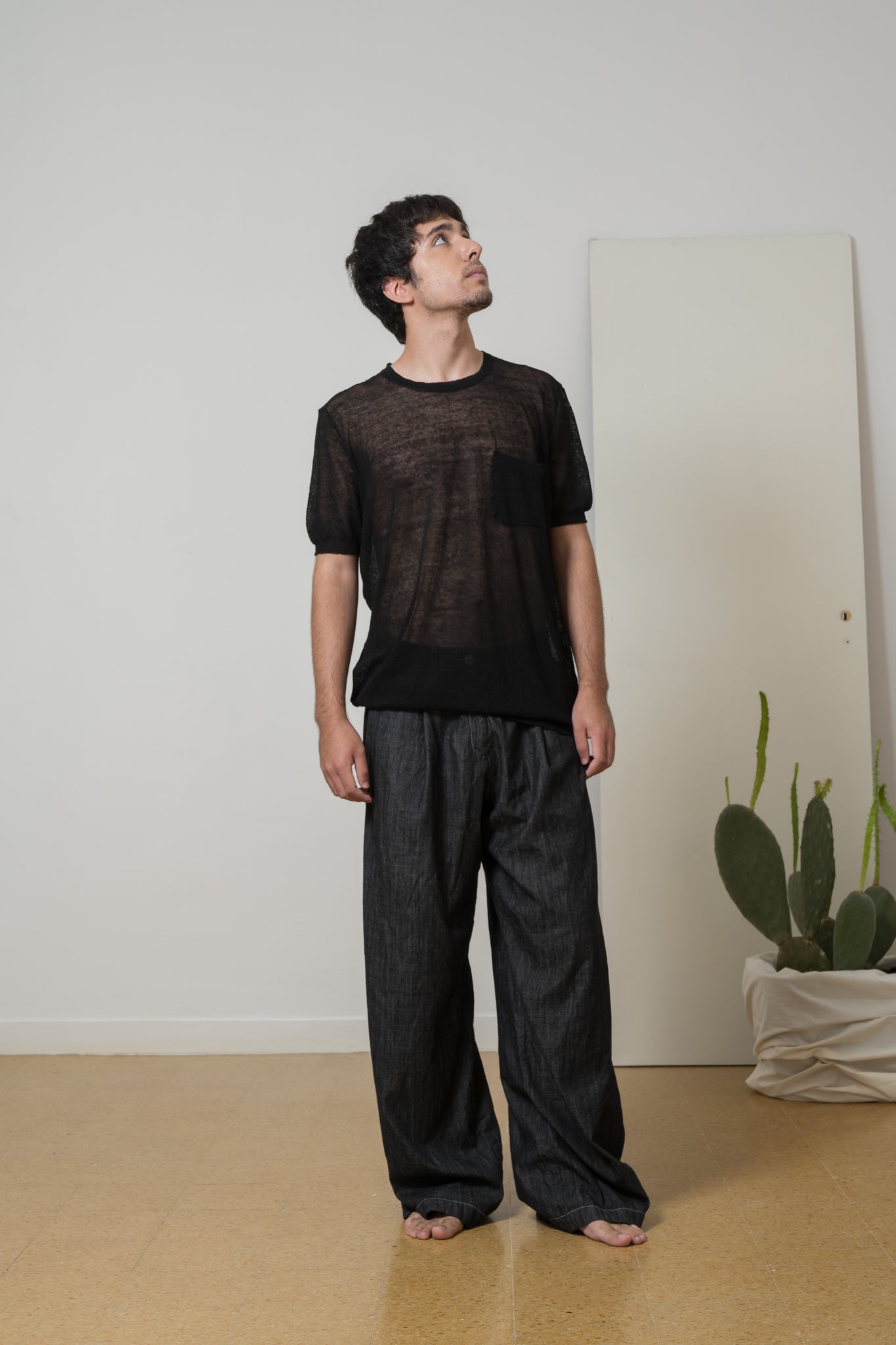 i1703 maglia lino.cotone
