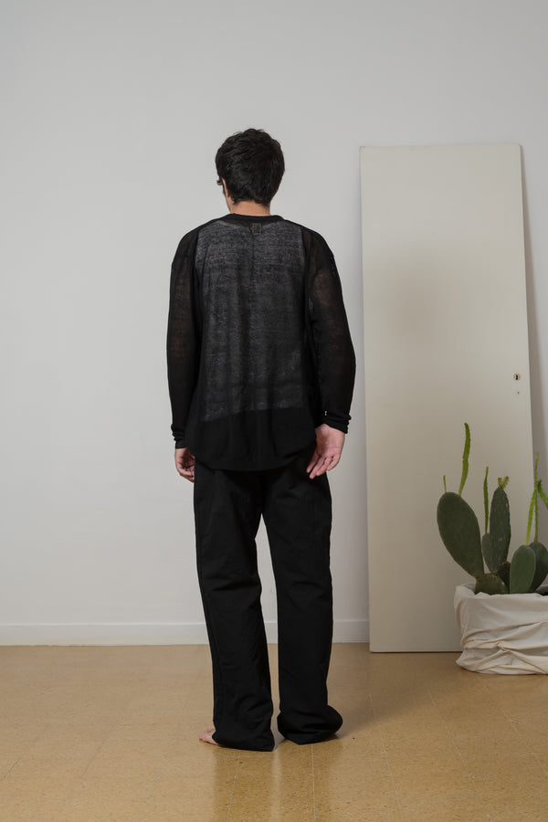 i1705 cardigan lino.cotone