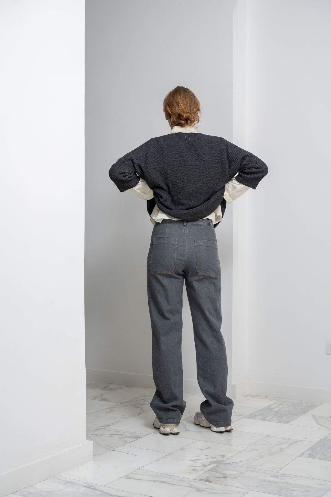 i1867 pantalone  grayjeans