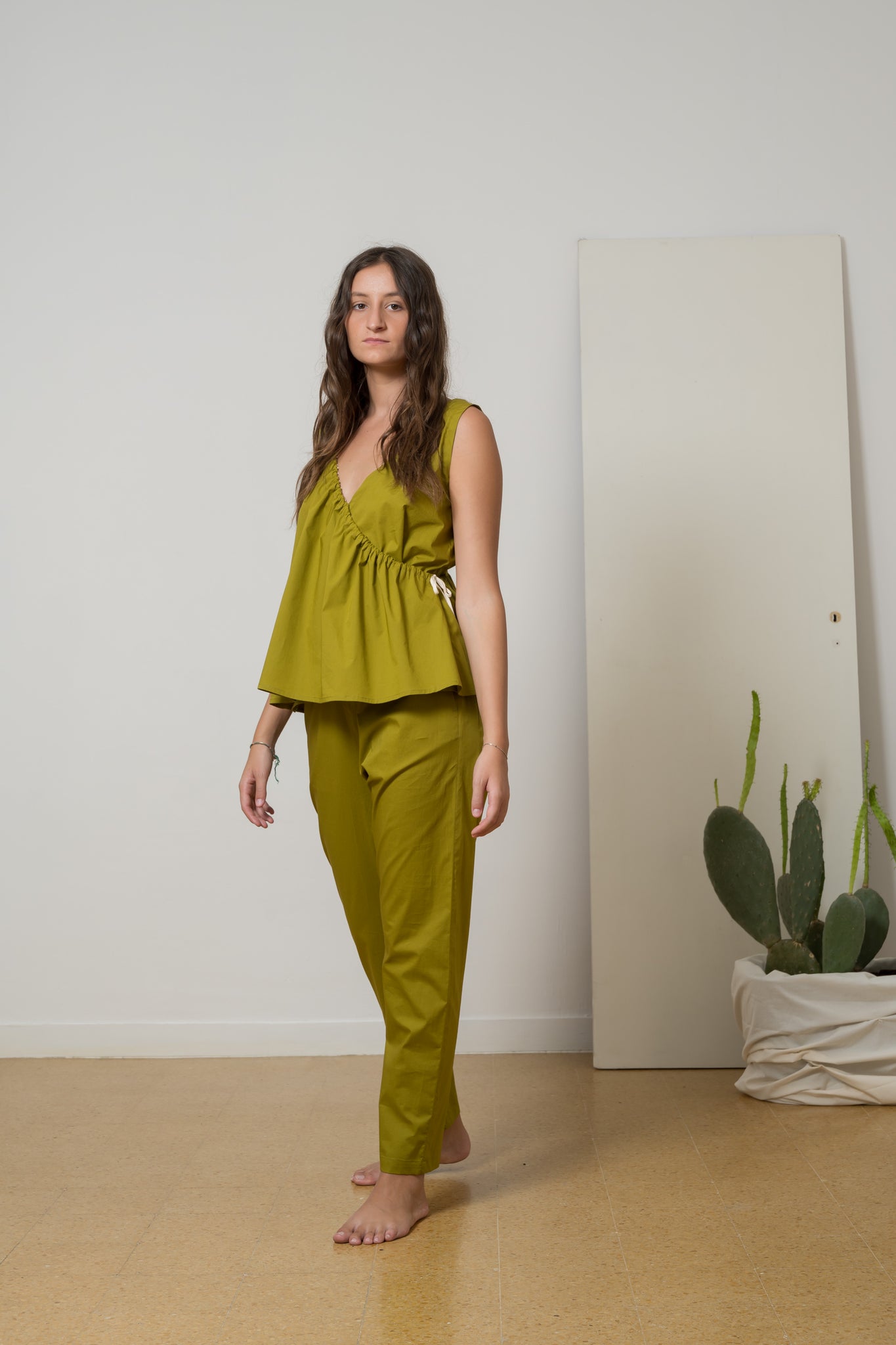 i1784 pantalone popeline light