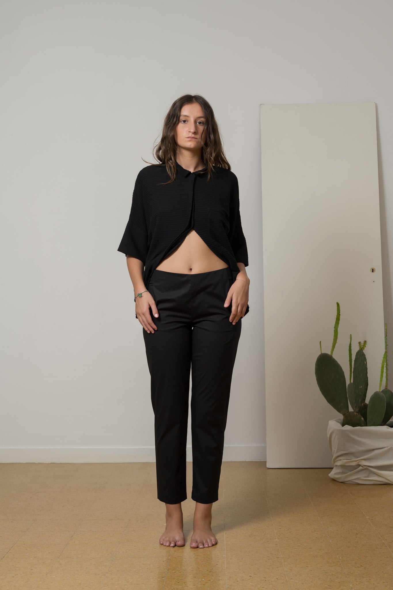 i1765 pantalone popeline light